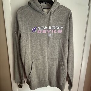 New Jersey Devils Gray Hoodie